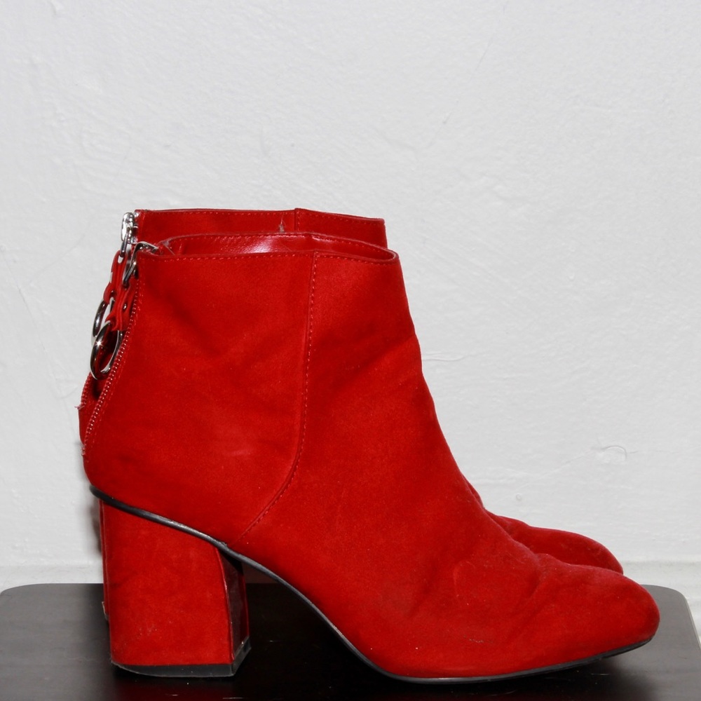 Cherry Red Booties 🍒